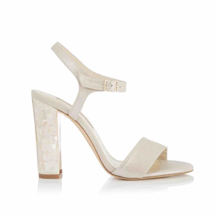 Freya Rose Women's Martina-Pearl Elegant High Heel Shoes
